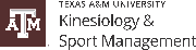Texas A&M University, Department of Kinesiology and Sport Management Logo